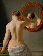 Christoffer Wilhelm Eckersberg Nude (Morning Toilette) (mk09) painting